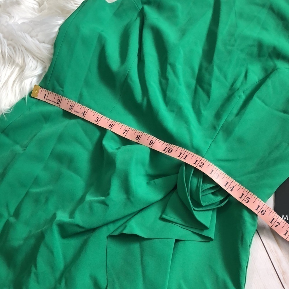 Marina green dress size 12 NWT - Picture 9 of 10